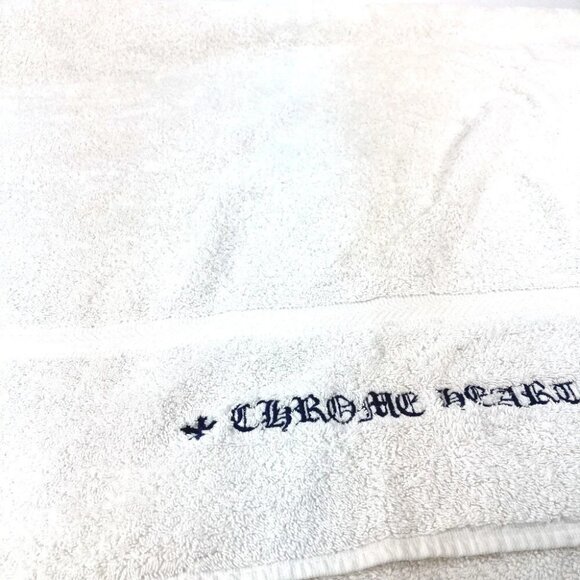CHROME HEARTS logo Beach towel Bath towel Interior Throw Blanket towel - Picture 2 of 14